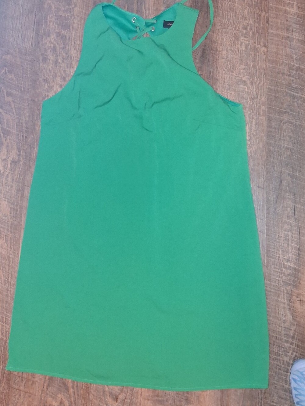 Green Sleeveless Dress